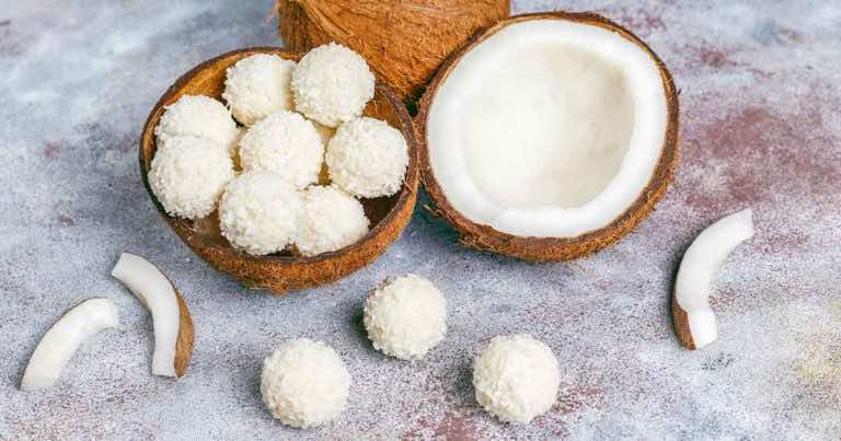 Przepis na domowe Rafaello z kaszy jaglanej. Pycha!