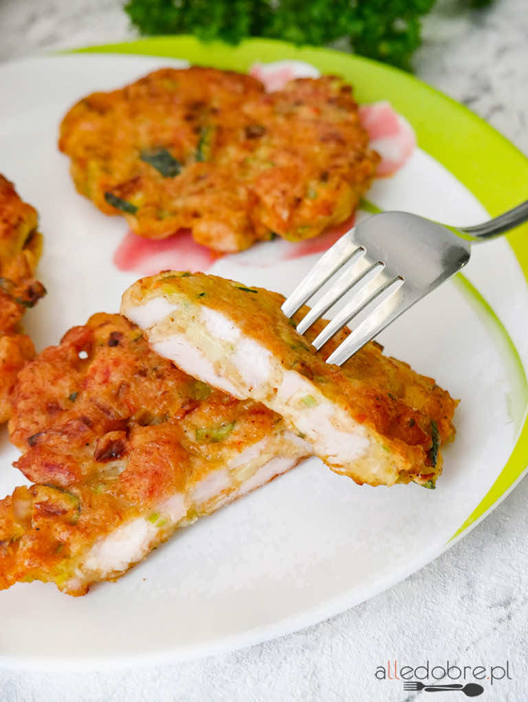 Kotleciki siekane z cukinią