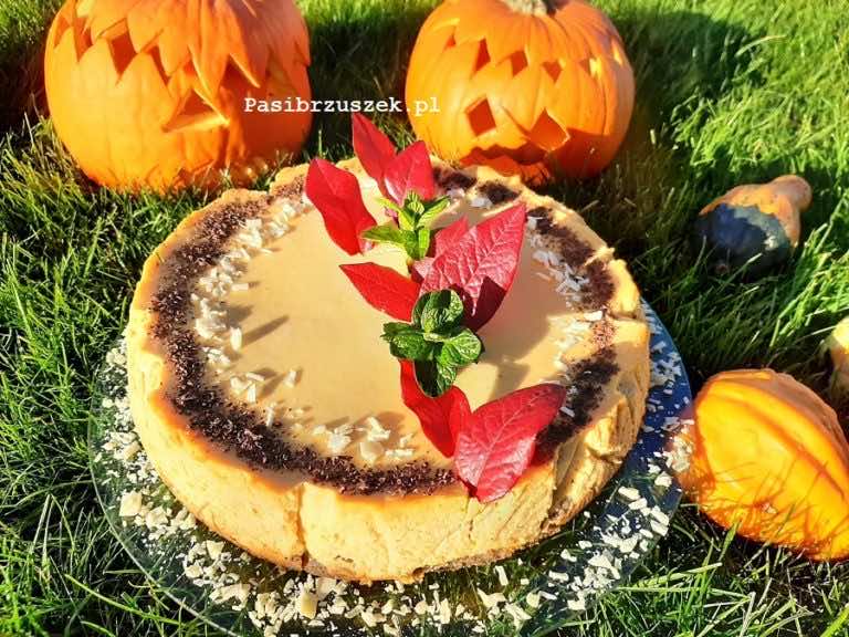 Sernik dyniowy pachnący świętami