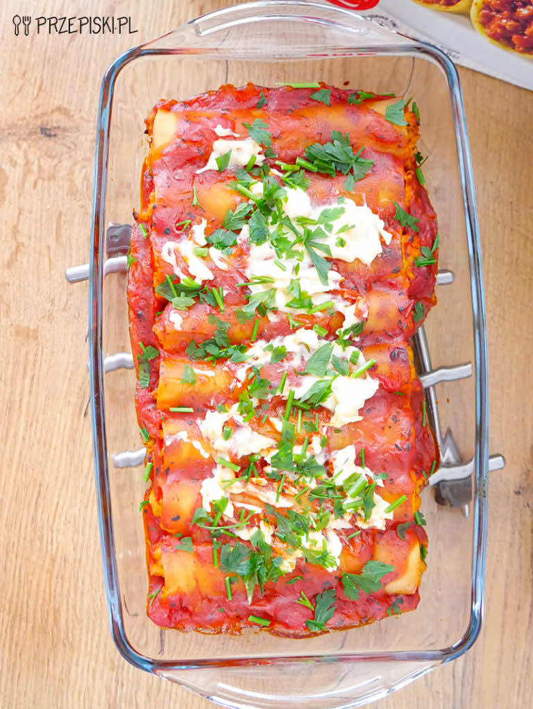 Cannelloni z mięsem mielonym