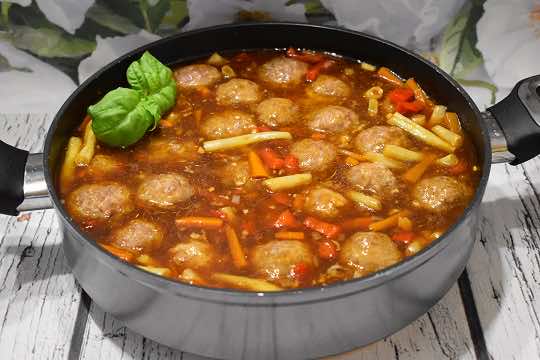 Kuleczki mielone w pysznym sosie