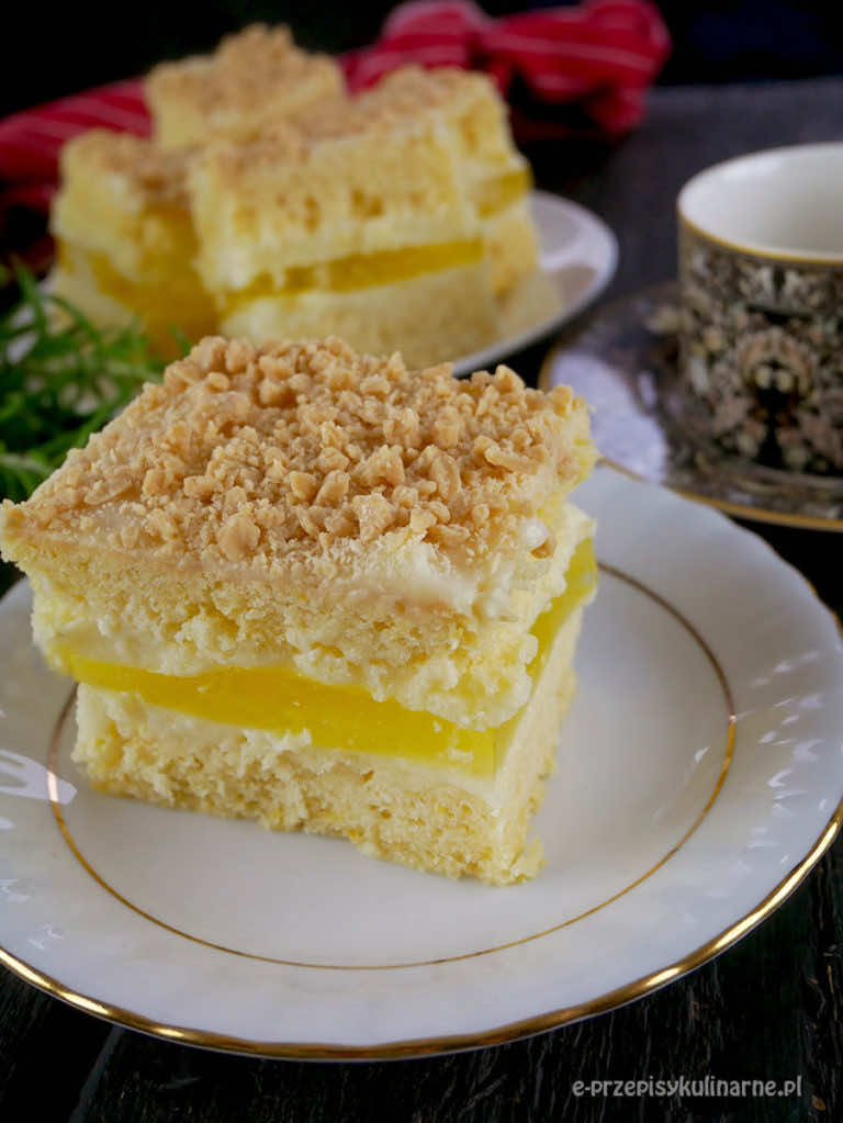 Ciasto Zguba Łasucha – mocno cytrynowe