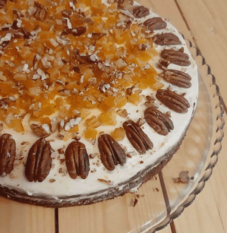 Ciasto marchewkowe z ananasem i kremem philadephpia