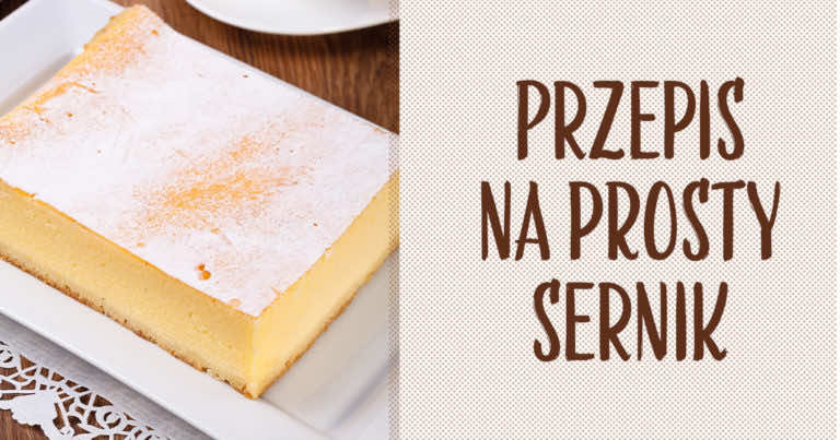Przepis na prosty sernik na herbatnikach