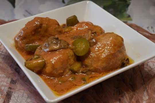 Mielone w sosie myśliwskim