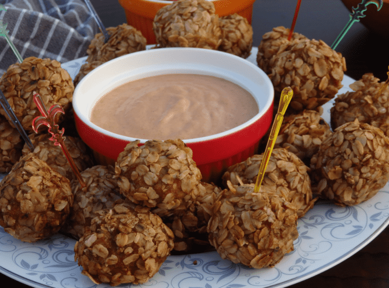 Mięsne kuleczki w płatkach owsianych