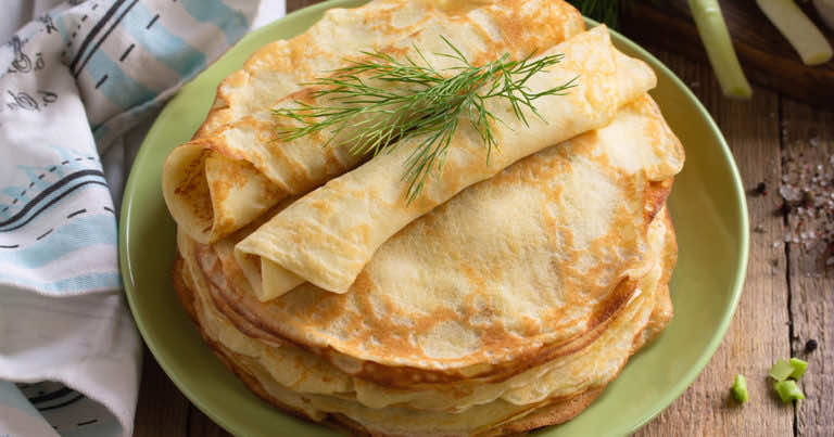 Do tych naleśników nie potrzebujesz mąki