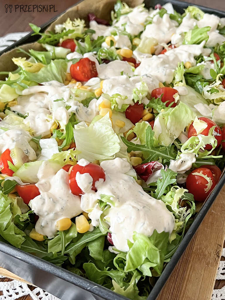 Kapsalon z szarpanym kurczakiem