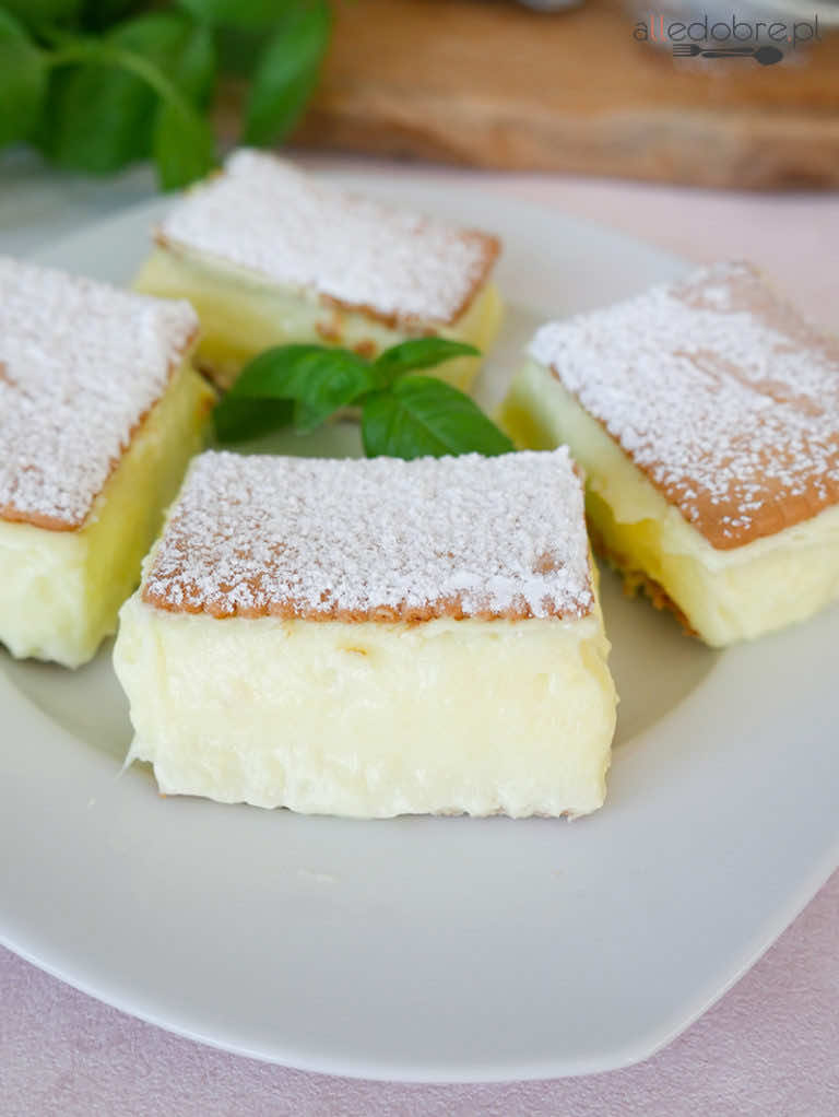 Napoleonka na herbatnikach