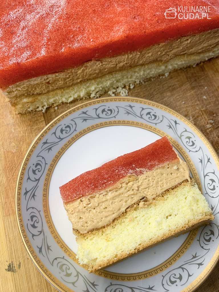 Ciasto truskawkowo-kajmakowe