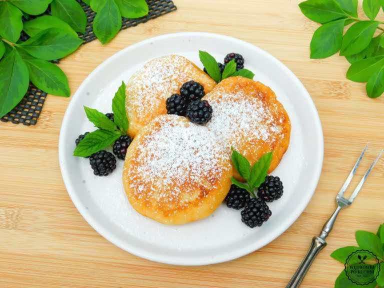 Cytrynowe placuszki z ricotty