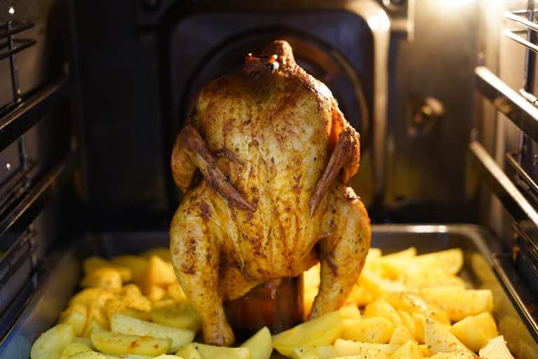 Kurczak pieczony na butelce – PROSTY PRZEPIS