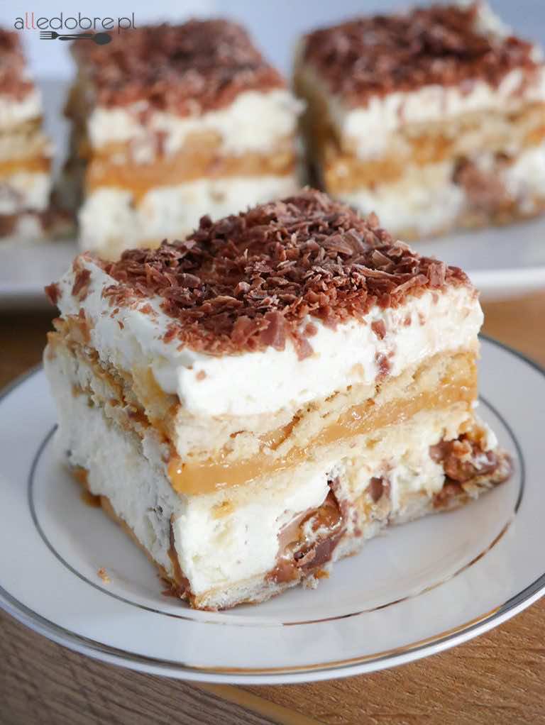 Ciasto z batonikami Mars