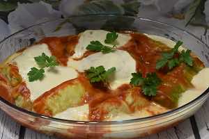 Gołąbki z mozzarellą