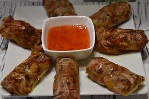 Sajgonki z kurczakiem