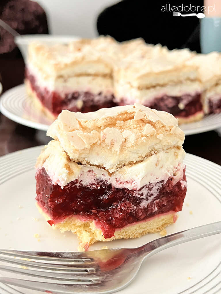 Pyszna malinowa chmurka