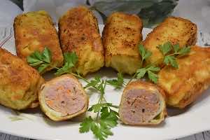 Roladki mielone w kapuście