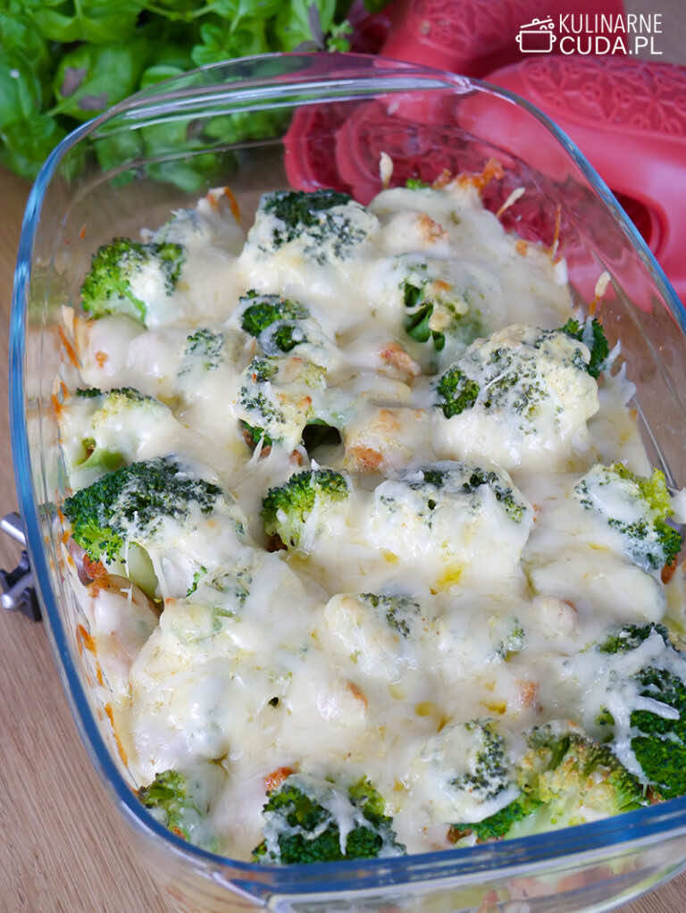 Zapiekanka brokułowa