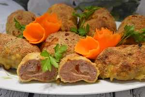 Roladki z mięsa mielonego