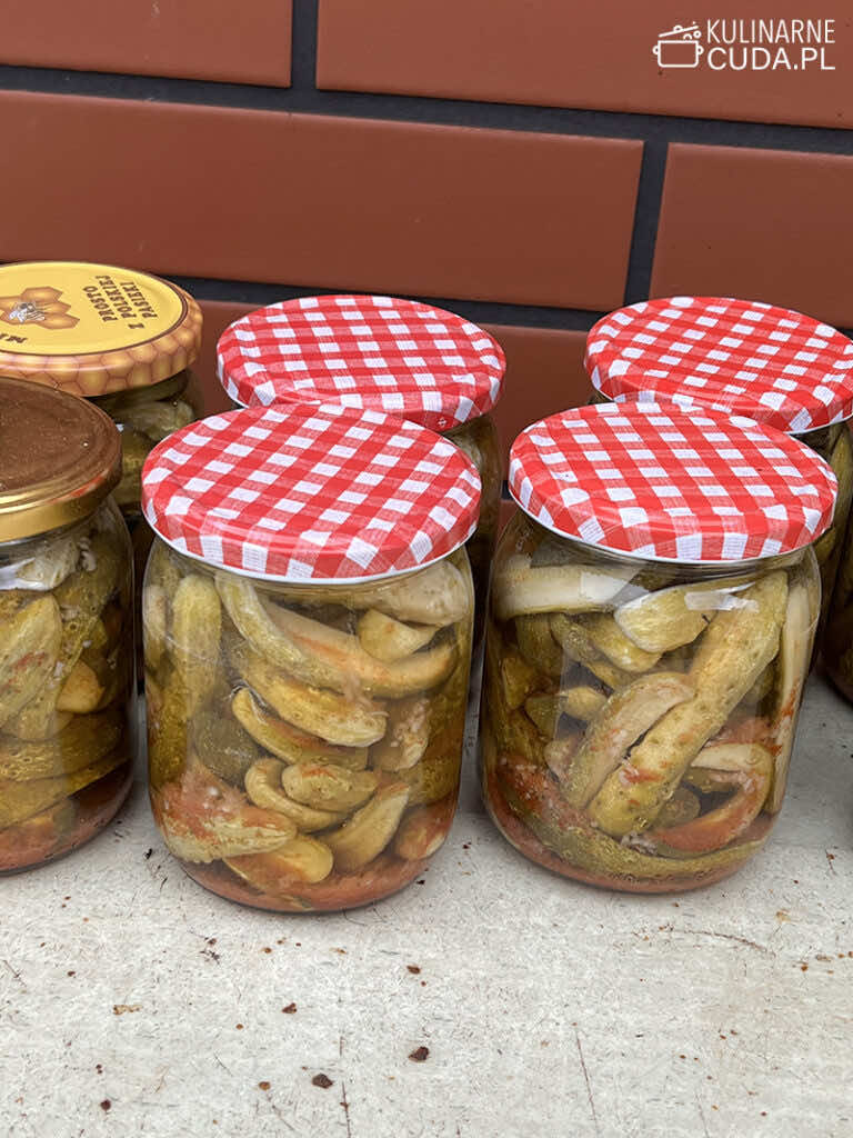 Meksykańskie ogórki do słoików