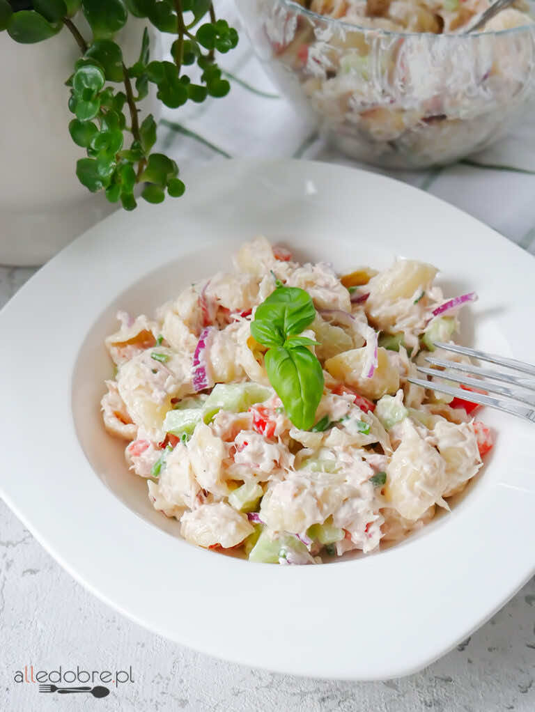 Najlepsza sałatka z tuńczykiem
