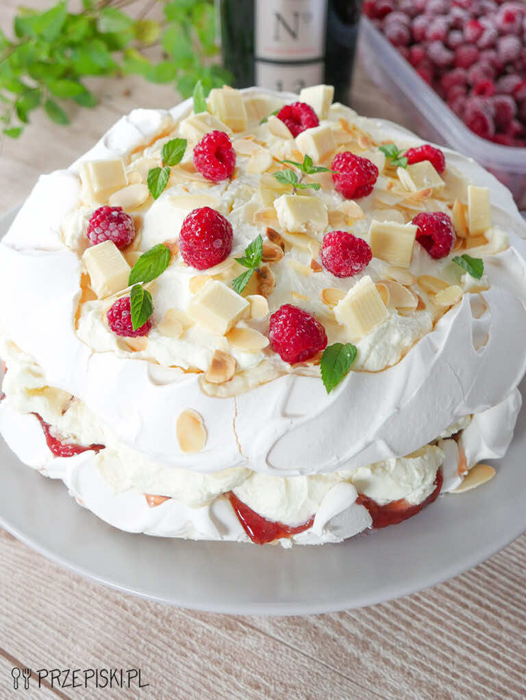 Pyszne ciasto bezowe