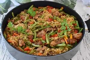 Udka z kurczaka z warzywami