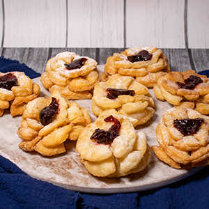 Faworkowe różyczki