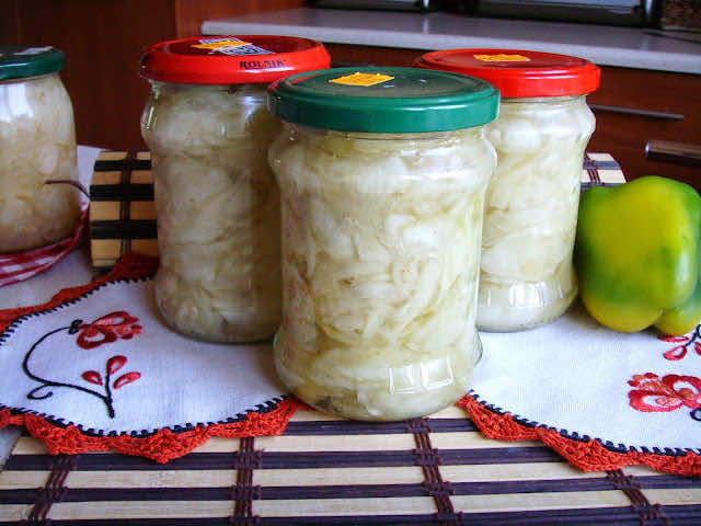 Cukinia po szwedzku. Smaczna sałatka na zimę :)