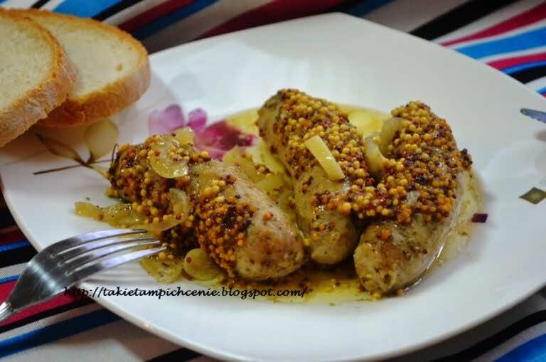 Biała kiełbasa w piwie