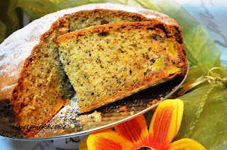 Brzoskwiniowo herbaciane ciacho