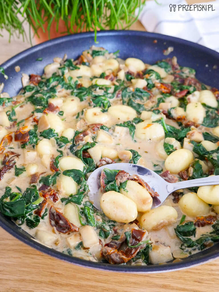 Gnocchi w sosie gorgonzola