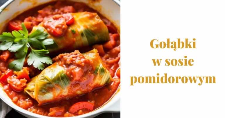 Przepis na gołąbki w sosie pomidorowym
