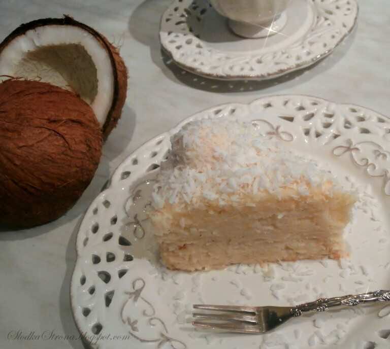 Przepyszny Sernik Kokosowy