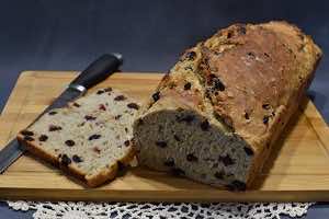 Chleb z żurawiną